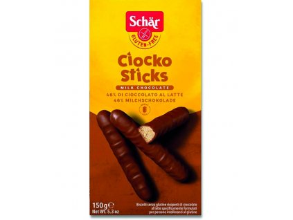 Ciocko Sticks čoko. tyčinky 150g Schar bez lepku 3039