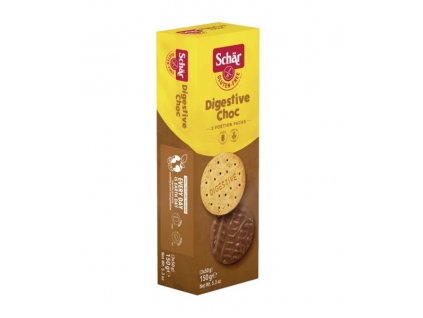 Digestive choc sušenky 150g Schar bez lepku 3040