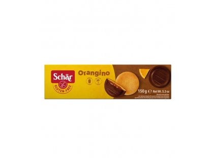 Orangino piškoty v čokoládě 150g Schar bez lepku 3051