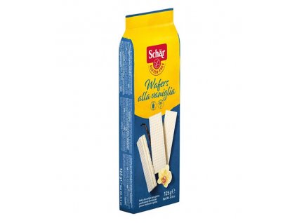 Wafers alla vaniglia oplatky vanilkové 125g Schar bez lepku 3062