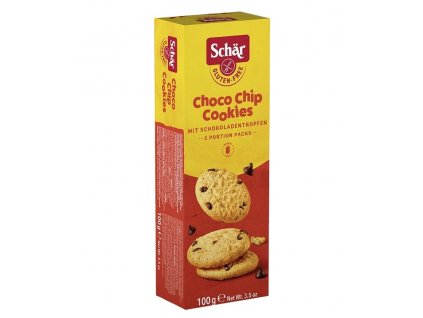 Choco Chip cookie sušenky 100g Schar bez lepku 3072