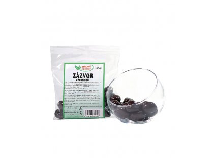 Zázvor v hořké čokoládě 100g ZP 3103