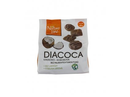 Diacoca sušenky kakaovo-kokosová 180g PLH 3250