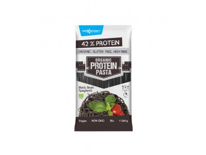 Protein pasta špagety - tmavé fazole 200g MaxSport 3269