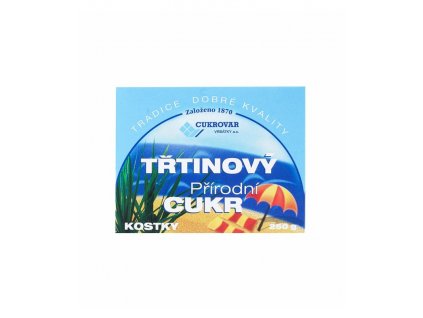 Cukr třtinový kostky 250g Cukrovar Vrbátky 3341