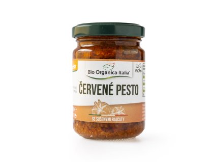 Pesto červené 140 g BIO BIO ORGANICA ITALIA