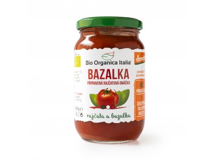 Omáčka rajčatová s bazalkou 350 g BIO BIO ORGANICA ITALIA