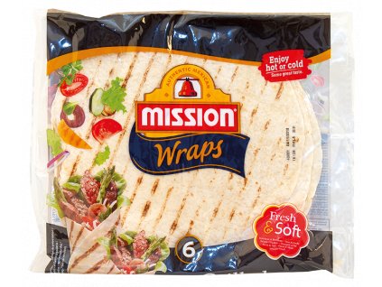 Mission Mission 6 Fresh & Soft Grilled Wraps