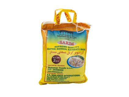 Rýže Basmati výběrová, 2 kg / 5 kg, Sarim 2 kg