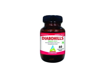 Diabohills, 60 kapslí, metabolismus cukrů