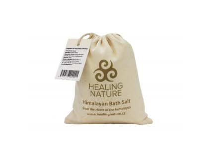 Himálajská koupelová sůl, bílá jemná, 1 kg, Healing Nature