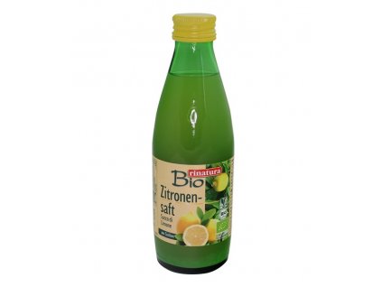 Citronová šťáva 100% BIO 250ml Rinatura 3134