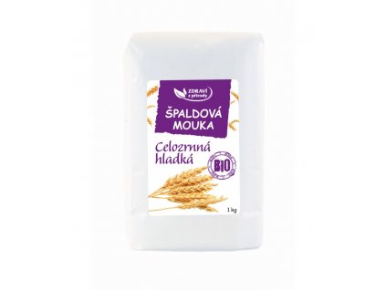 Špaldová BIO mouka celozrnná hladká 1kg ZP 4798