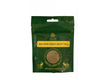 2372 bio pepr cerny mlety 50 g healing nature