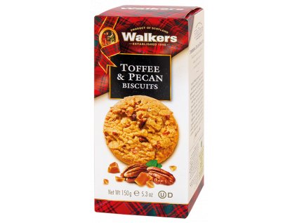 Walkers - Sušenky s karamelem a pekan ořechy