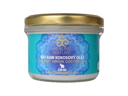 HN BIO RAW kokosový olej, 220 ml