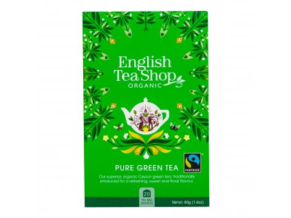 Čaj Zelený Fair Trade 20 sáčků BIO ENGLISH TEA SHOP