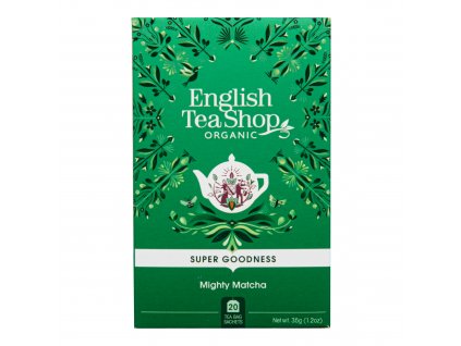 Čaj Mocná Matcha 20 sáčků BIO ENGLISH TEA SHOP