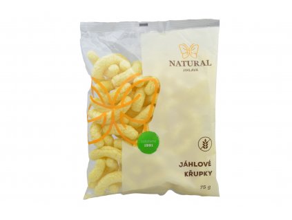 Křupky jáhlové bez lepku - Natural 75g