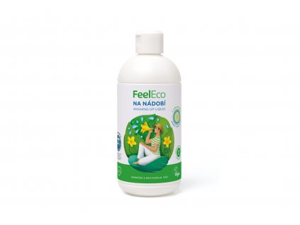 Prostředek na mytí nádobí - okurka - vegan - Feel Eco 500ml