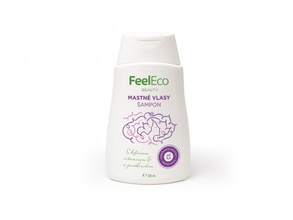Vlasový šampon na mastné vlasy - Feel Eco 300ml
