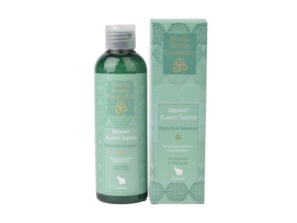 Neemový šampon na vlasy, 200 ml, Healing Nature