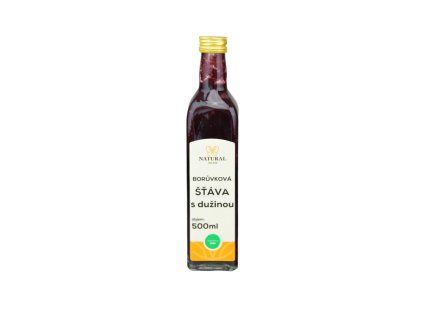 Borůvková šťáva s dužinou - Natural 500ml