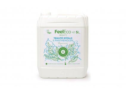 Tekuté mýdlo s panthenolem - vegan - Feel Eco 5000ml