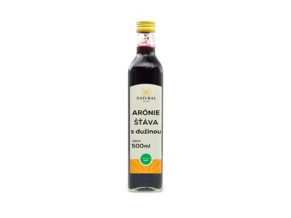 Arónie šťáva s dužinou - Natural 500ml