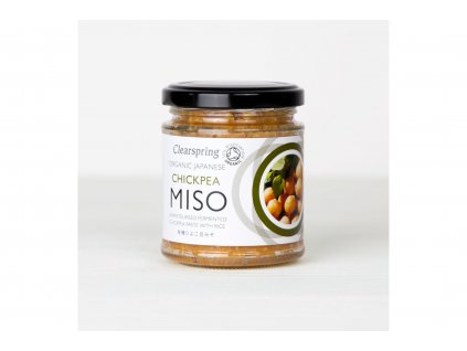 Miso pasta cizrnová BIO - vegan - Clearspring 150g