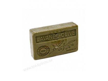 Mýdlo s bio arganovým olejem – Lavande/Olive (Levandule/Olivy) 100g F181