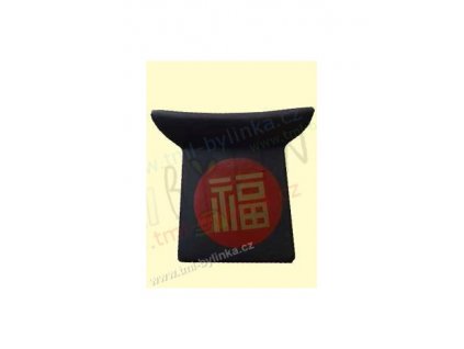 Aromalampa "Pagoda černá s hieroglyfy a červenou mísou" TML R073
