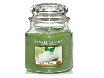 Aromatická svíčka Classic střední Vanilla Lime 411 g