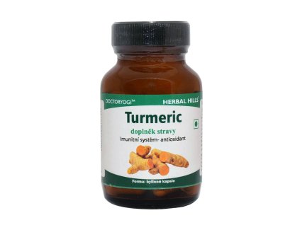 Turmeric hills, 60 kapslí, Imunitní systém, antioxidant