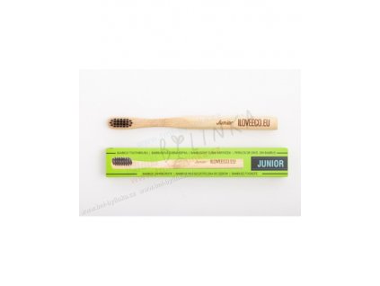 Dětský ultra měkký bambusový zubní kartáček JUNIOR (1ks) D118