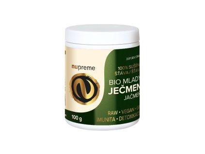 BIO Mladý ječmen premium - Nupreme 100g