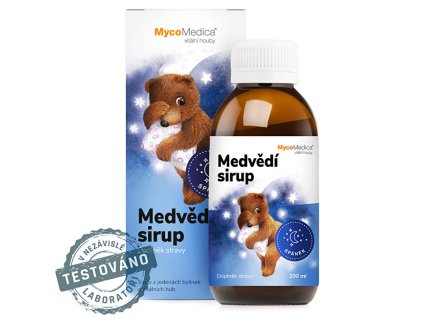 Medvědí sirup 200 ml + pastelky ZDARMA