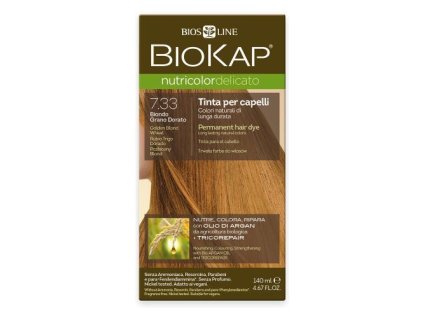 Nutricolor Delicato - Barva na vlasy 7.33 Blond Zlatá pšenice 140 ml