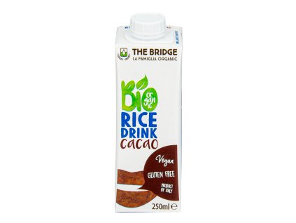 Nápoj rýžový kakao 250 ml BIO THE BRIDGE