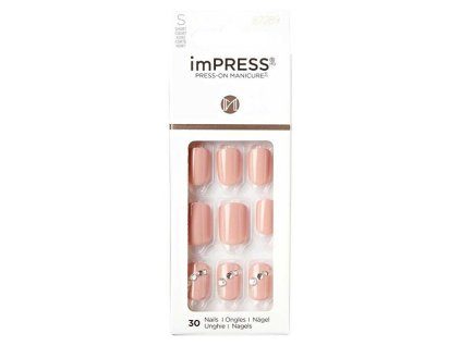 Samolepící nehty imPRESS Nails Crystal Blossom 30 ks