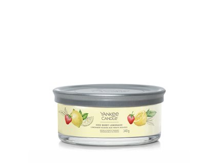 Aromatická svíčka Signature tumbler střední Iced Berry Lemonade 340 g