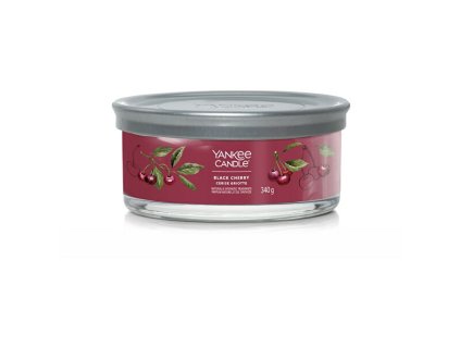 Aromatická svíčka Signature tumbler střední Black Cherry 340 g