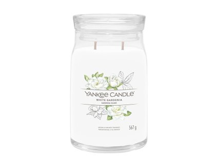 Aromatická svíčka Signature sklo velké White Gardenia 567 g