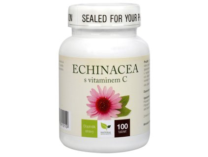 Echinacea s vitamínem C 100 tbl.