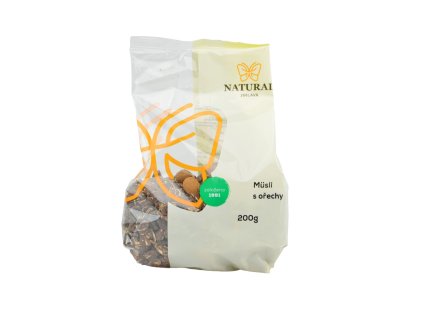 Müsli čoko s ořechy - Natural 200g