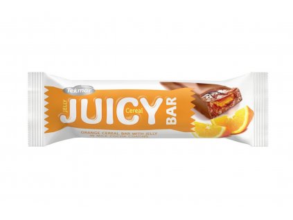 Tyčinka cereální želé pomeranč - Juicy cereal bar - Tekmar 40g
