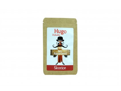 Žvýkačky Skořice bez aspartamu - Hugo 9g