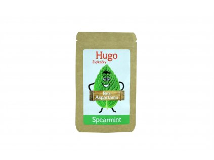 Žvýkačky Spearmint bez aspartamu - Hugo 6ks