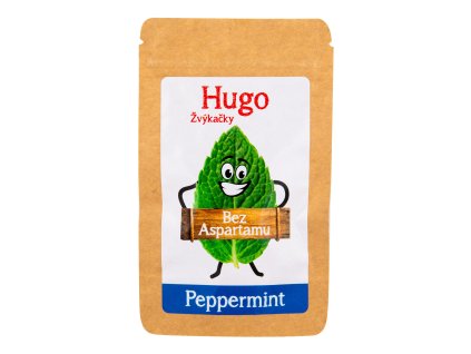 Žvýkačky HUGO peppermint 9 g VELEBA