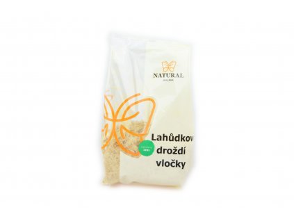 Lahůdkové droždí vločky - Natural 100g